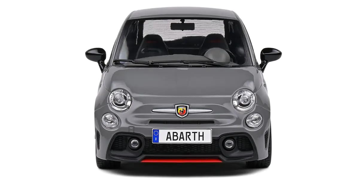 SOLID 1/18 FIAT 695 XSR エディション　グレー 1:18 Diecast Fiat 500 Abarth 695 XSR Yamaha Grey by Solido - YouTube